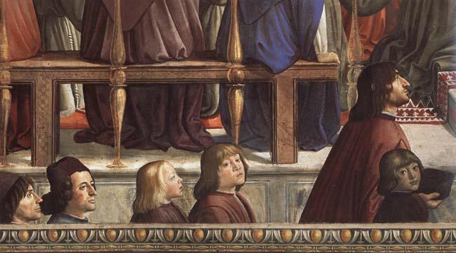 Domenicho Ghirlandaio Details of Bestatigung der Ordensregel der Franziskaner Spain oil painting art